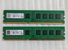 Memorie RAM desktop Transcend 4GB 1333Mhz DDR3 U-DIMM 1.5V - poze reale foto