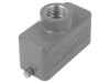 Conector HDC D16B drept IP65 Degson, aliaj aluminiu, etansare IP65, M25