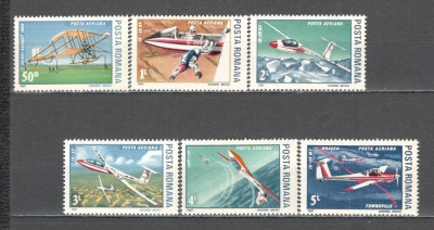 Romania.1987 Posta aeriana-Planorism ZR.805 foto
