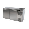 Frigider bar tip tejghea inox cu cuva-2usi