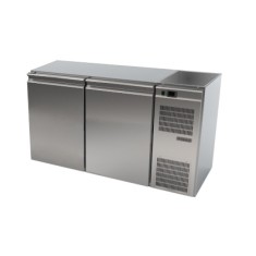 Frigider bar tip tejghea inox cu cuva-2usi