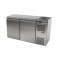 Frigider bar tip tejghea inox cu cuva-2usi