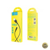 Cablu Date si Incarcare USB-A - Lightning HOCO Soarer X25 18W 1m Negru