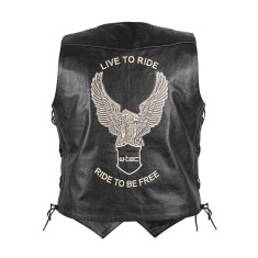 Vesta Moto Piele W-TEC Rockridge Negru, XL