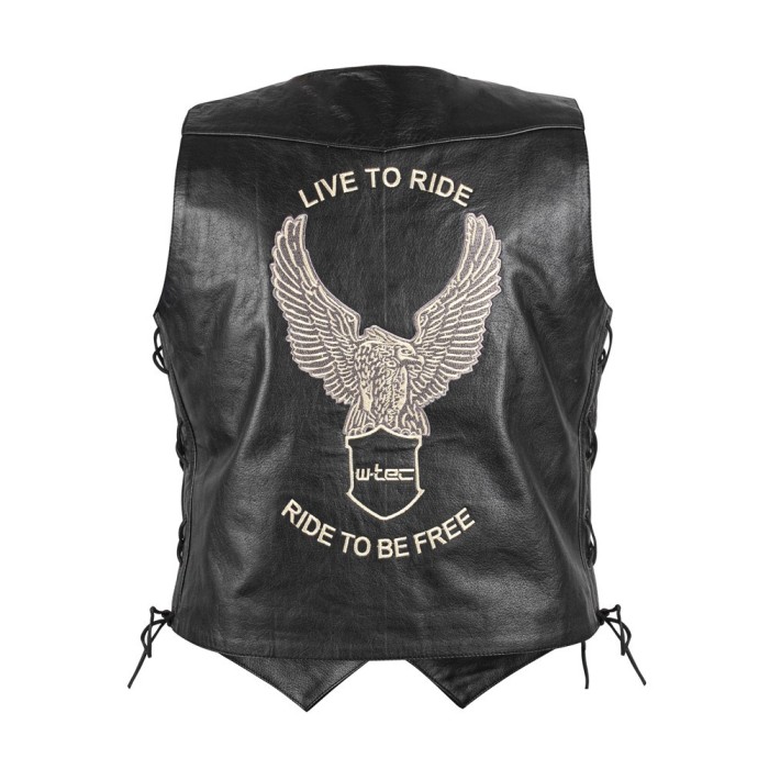 Vesta Moto Piele W-TEC Rockridge Negru, 5XL