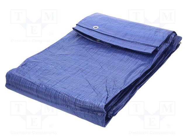 Prelată Polietilenă Albastră 12m x 10m 50g/m2 AGRO-LAND
