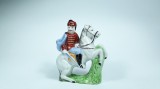 g Husar calare bibelou vechi de portelan austro-ungar