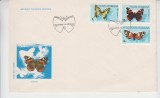 C12 - FDC Romania - Fluturi - LP1130 - 1985
