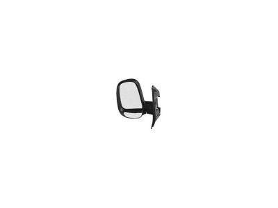Oglinda exterioara Ford Transit (Ve83) 06.1994-07.2000 partea dreapta BestAutoVest crom convex carcasa neagra reglare manuala fara incalzire foto