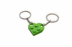 Lego couple keychain - verde foto