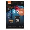 Dato - Memory Card Endurance (DTTF512GU3A2V30HA) - Micro SDXC, 512GB, U3, A2, V30, Read 95MB/s, Write 50MB/s - Black