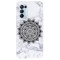 Husa compatibila cu Oppo A74 model Marble Mandala, Silicon, TPU, Viceversa