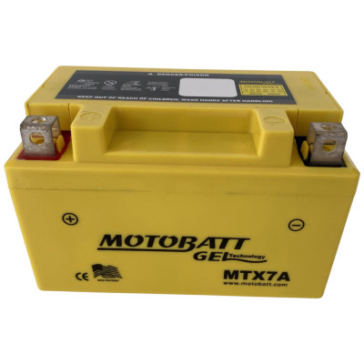 Baterie Moto Motobatt 7Ah 110A 12V MTX7A foto
