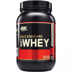 Proteine din zer 100% Whey Cookies & Cream, 908g, Optimum Nutrition