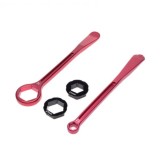 Cheie 32/27/21/13/10 mm + levier schimb anvelopa moto (set 2 buc)