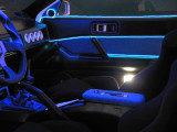 Fir cu lumina ambientala pentru auto, neon ambiental flexibil 3,2 mm culoare albastru MultiMark GlobalProd, Oem