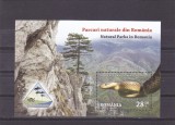 ROMANIA 2018 - PARCURI NATURALE, COLITA, MNH - LP 2207a, Fauna, Nestampilat