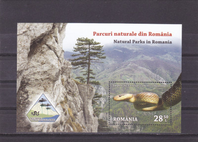 ROMANIA 2018 - PARCURI NATURALE, COLITA, MNH - LP 2207a foto