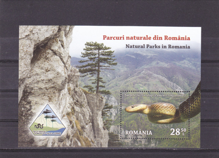 ROMANIA 2018 - PARCURI NATURALE, COLITA, MNH - LP 2207a