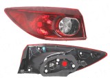 Stop spate lampa Mazda 3 (Bm), 06.2013-08.2017, partea Stanga, SEDAN, partea exterioara; W21/5W+WY21W; fara suport becuri, DEPO