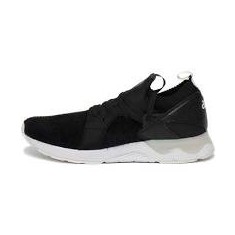 Asics, Pantofi sport slip-on Gel-Lyte V Sanze, Negru, 7.5 40- 40,5