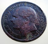 Moneda Serbia 10 Para 1879, Milan I, Bronz, KM#8, Numismatica