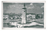 4588 - GIURGIU, Firemen Tower, Romania - old postcard, real PHOTO - used, Circulata, Printata