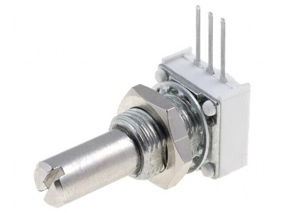 Potentiometru axial 50k&amp;Omega; 1W THT foto