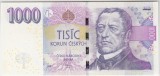 Bancnotă Cehia 1000 korun 2008 UNC &ndash; seria T47 507072
