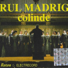 Casetă audio Corul Madrigal ‎– Colinde, originală