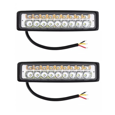 Set 2 x proiectoare auto 120W/set, 18LED, 10/30V foto