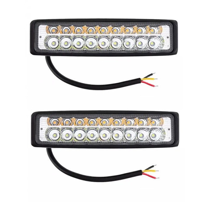 Set 2 x proiectoare auto 120W/set, 18LED, 10/30V