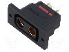 Conector alimentare DC, 500V, 2 pini, seria QS, {{Dimensiune pin}}. DONGGUAN QS ELECTRONIC TECH CO.,LTD - QS8P-S-F