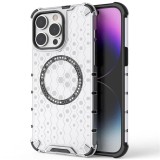 Techsuit - HoneyComb Shield MagSafe - iPhone 14 Pro - White
