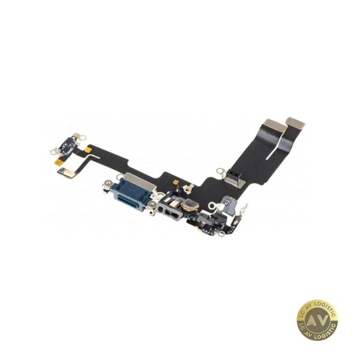 Banda cu Conector Incarcare - Microfon Apple iPhone 14 Bleumarin