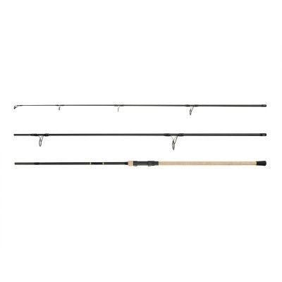 Lanseta crap carbon Delphin ARMADA NX BlackWay Cork 360 cm, 3 lbs, 3 tronsoane foto