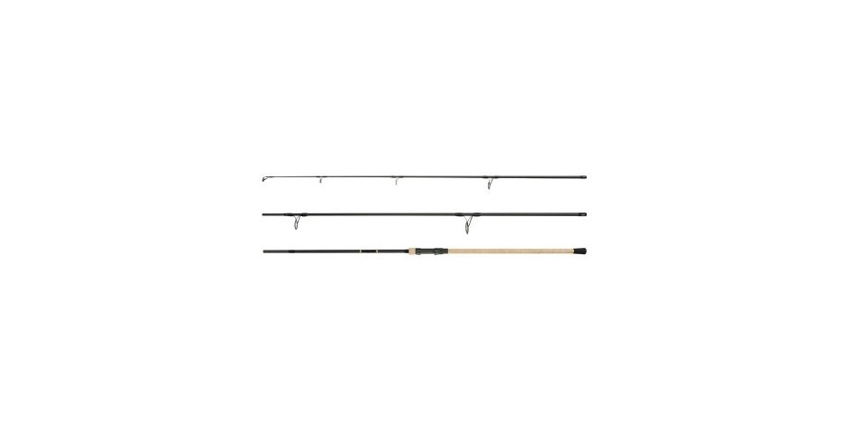 Lanseta crap carbon Delphin ARMADA NX BlackWay Cork 360 cm, 3 lbs, 3 tronsoane