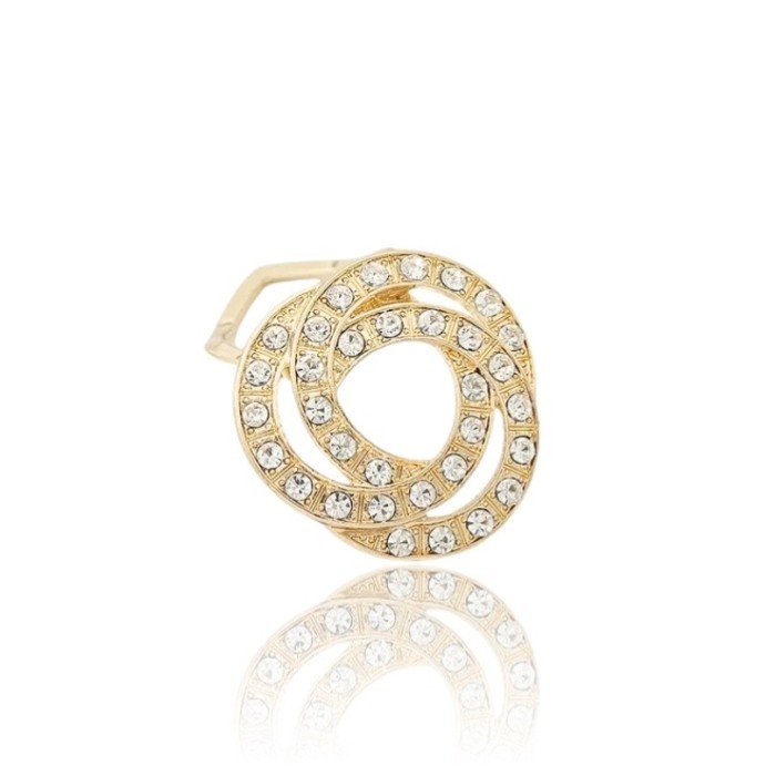 Inel pentru esarfa stil brosa Spirala