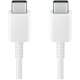 Cablu de date Samsung, USB Type-C &amp;amp; USB Type-C, lungime 1.8 m, max. 3A USB 2.0, Alb