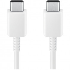 Cablu de date Samsung, USB Type-C &amp; USB Type-C, lungime 1.8 m, max. 3A USB 2.0, Alb