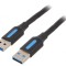 Cablu USB 3.0 A-A 2m Negru