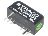 Conversor DC/DC 6W 18&divide;75V la 5VDC 1200mA SIP8