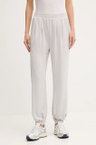 EA7 Emporio Armani pantaloni de trening culoarea gri, uni, AF12643.7W000446