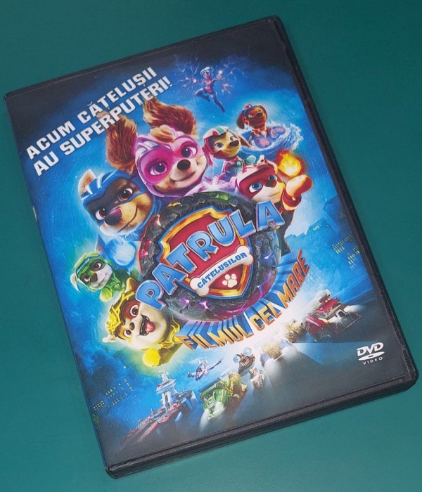 Patrula catelusilor: Filmul cel mare - PAW Patrol DVD dublat in romana