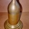 C742-I-Sticla mica decor bronz masiv manual executata.