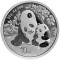 China - 10 Yuan - Panda 2024 - Moneda de argint 30 gr. UNC