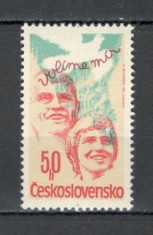 Cehoslovacia.1981 Democratia socialista XC.323 foto