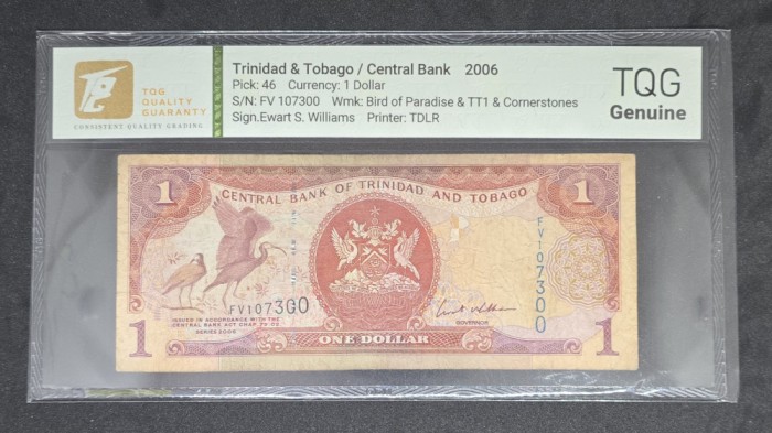 1 Dollar Trinidad &amp; Tobago 2006