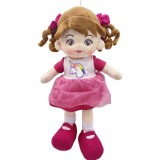 Papusa Plus Unicorn Ciclam Cantareata, 40 cm, Canta Zum Zum, Material Plus, +3 ani, Fete