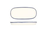 Bonna Placa de service - Linea Blue - Por&Aring;&pound;elan - 18 cm - set de 2
